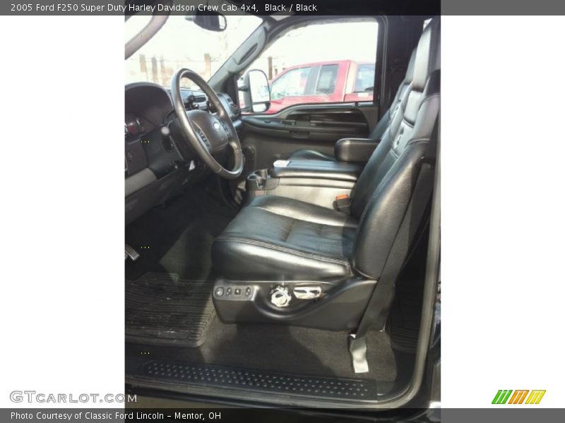 Black / Black 2005 Ford F250 Super Duty Harley Davidson Crew Cab 4x4
