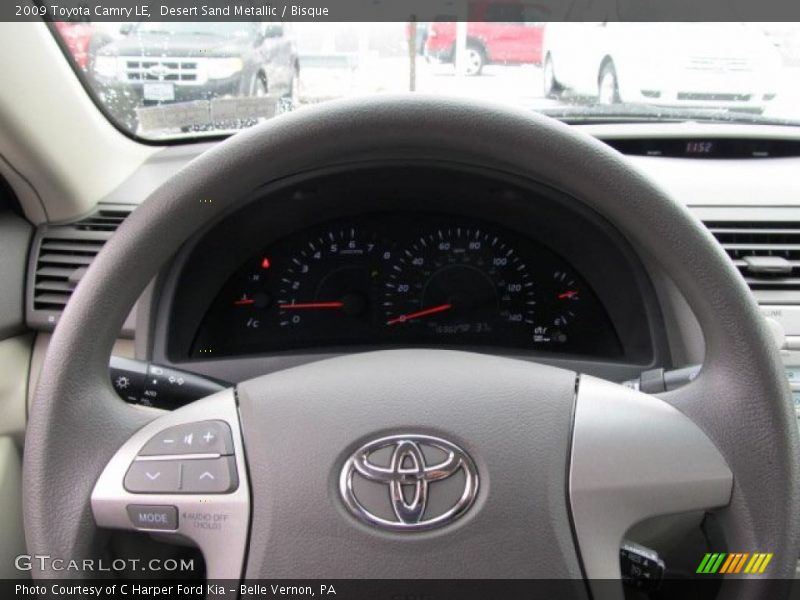 Desert Sand Metallic / Bisque 2009 Toyota Camry LE