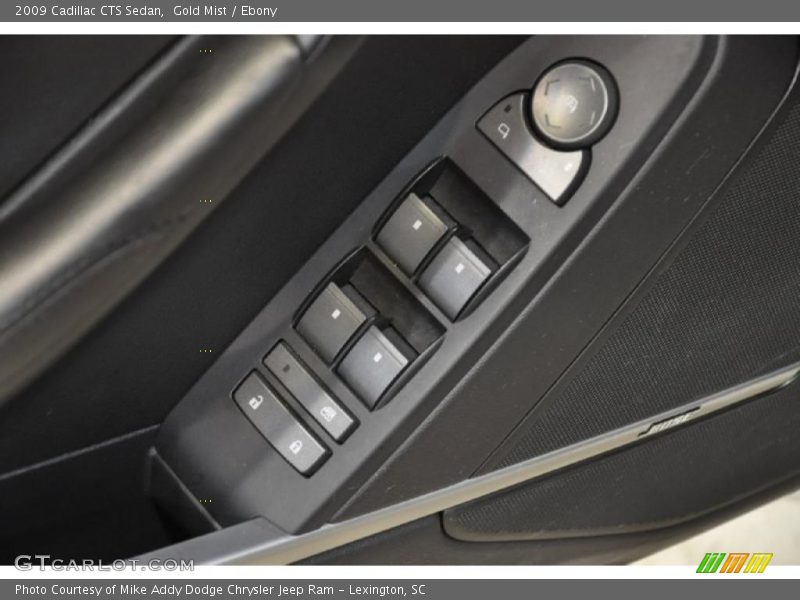 Gold Mist / Ebony 2009 Cadillac CTS Sedan
