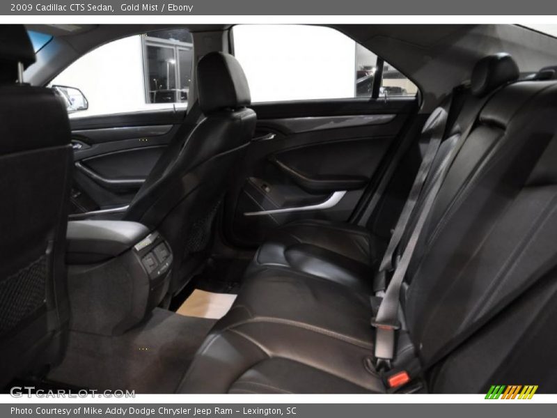 Gold Mist / Ebony 2009 Cadillac CTS Sedan