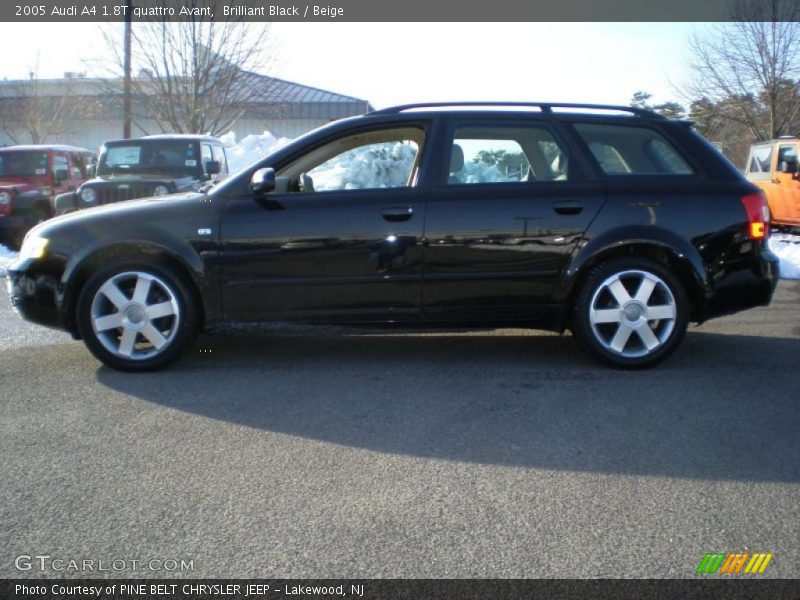Brilliant Black / Beige 2005 Audi A4 1.8T quattro Avant
