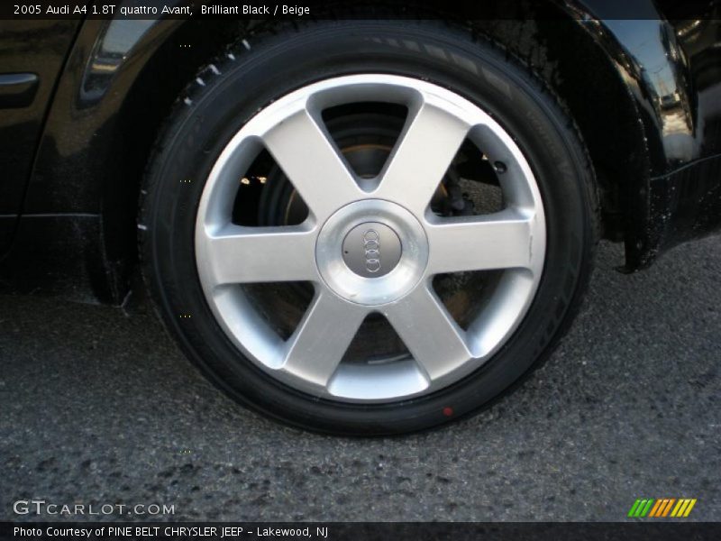 Brilliant Black / Beige 2005 Audi A4 1.8T quattro Avant