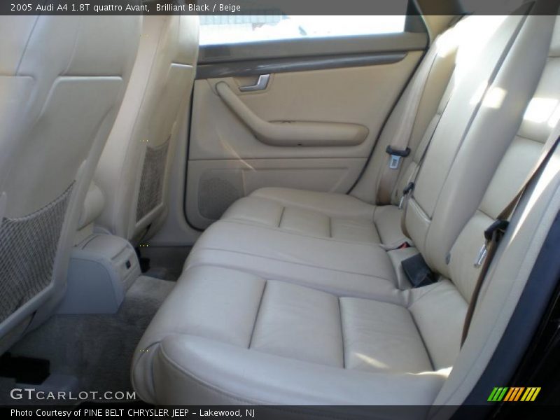 Brilliant Black / Beige 2005 Audi A4 1.8T quattro Avant