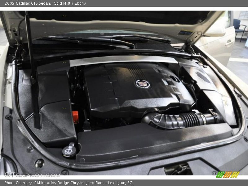 Gold Mist / Ebony 2009 Cadillac CTS Sedan