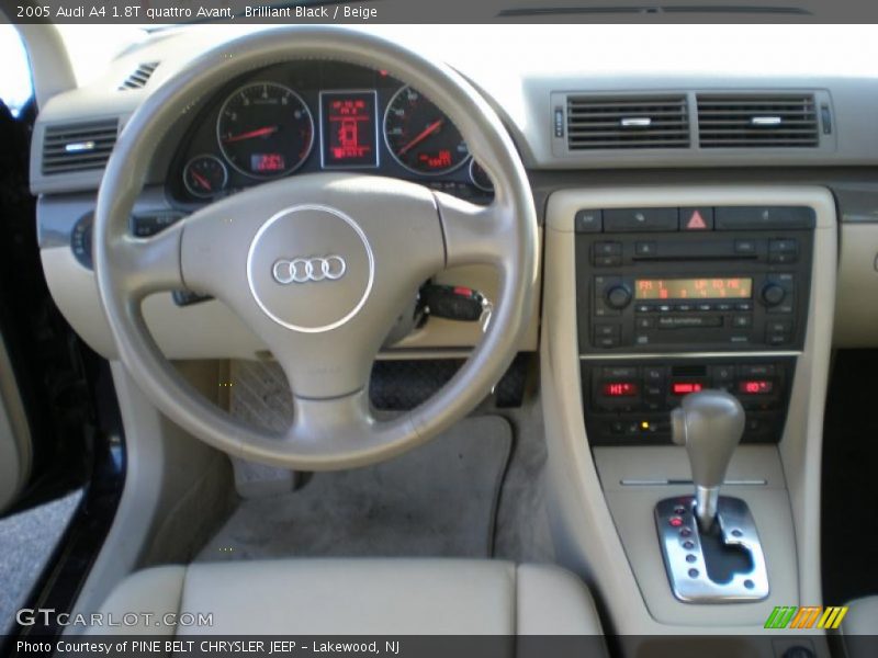 Brilliant Black / Beige 2005 Audi A4 1.8T quattro Avant