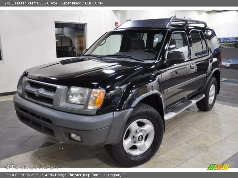 Super Black / Dusk Gray 2001 Nissan Xterra SE V6 4x4