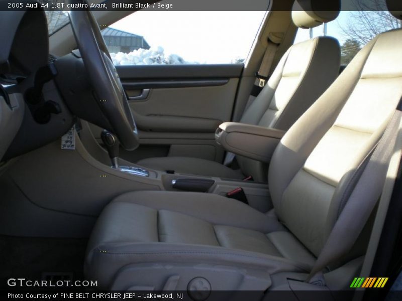 Brilliant Black / Beige 2005 Audi A4 1.8T quattro Avant