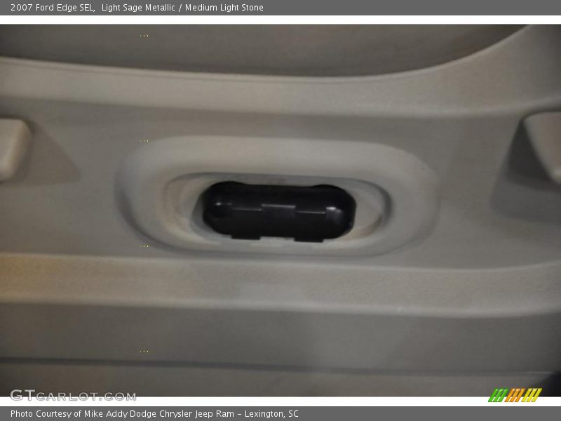 Light Sage Metallic / Medium Light Stone 2007 Ford Edge SEL