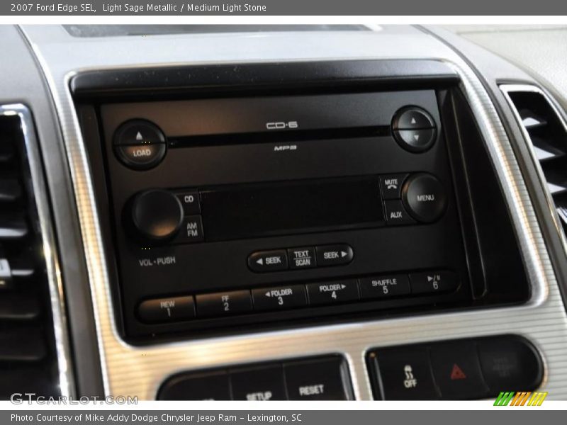 Light Sage Metallic / Medium Light Stone 2007 Ford Edge SEL