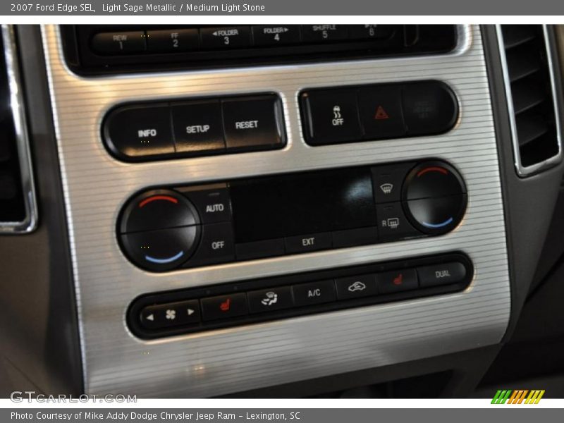 Light Sage Metallic / Medium Light Stone 2007 Ford Edge SEL