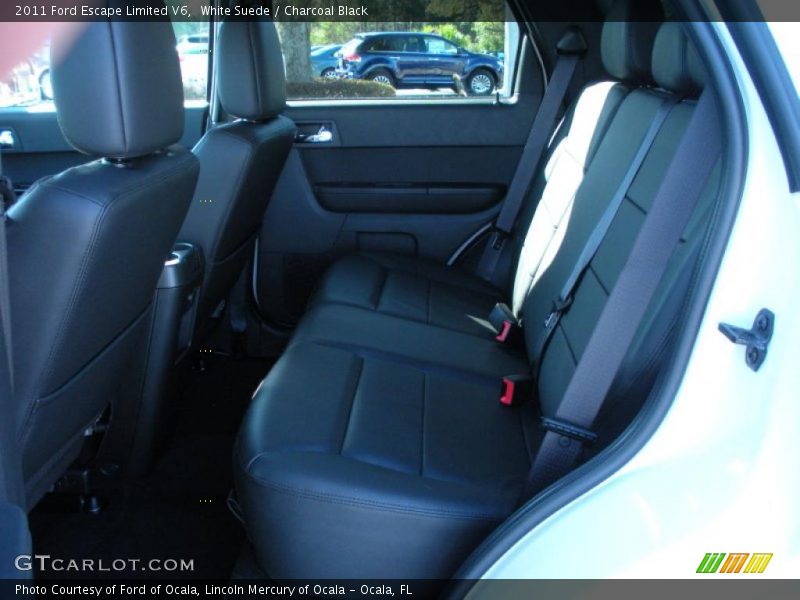 White Suede / Charcoal Black 2011 Ford Escape Limited V6