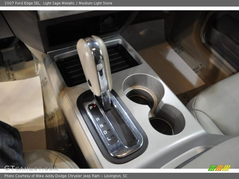 Light Sage Metallic / Medium Light Stone 2007 Ford Edge SEL