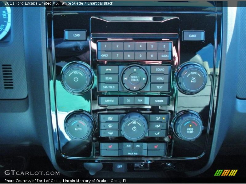 White Suede / Charcoal Black 2011 Ford Escape Limited V6