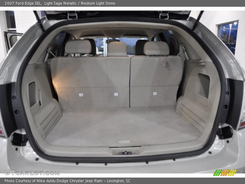 Light Sage Metallic / Medium Light Stone 2007 Ford Edge SEL