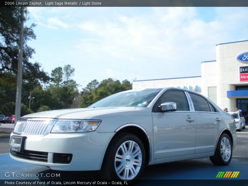 Light Sage Metallic / Light Stone 2006 Lincoln Zephyr