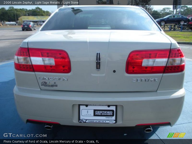 Light Sage Metallic / Light Stone 2006 Lincoln Zephyr