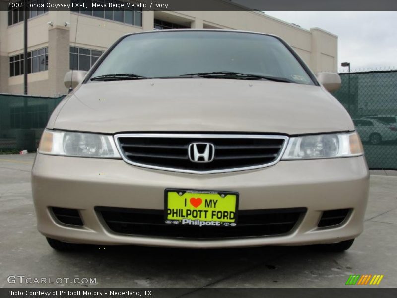 Mesa Beige Metallic / Ivory 2002 Honda Odyssey EX-L
