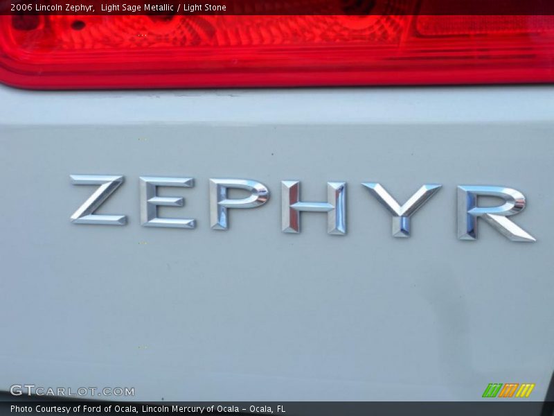 Light Sage Metallic / Light Stone 2006 Lincoln Zephyr