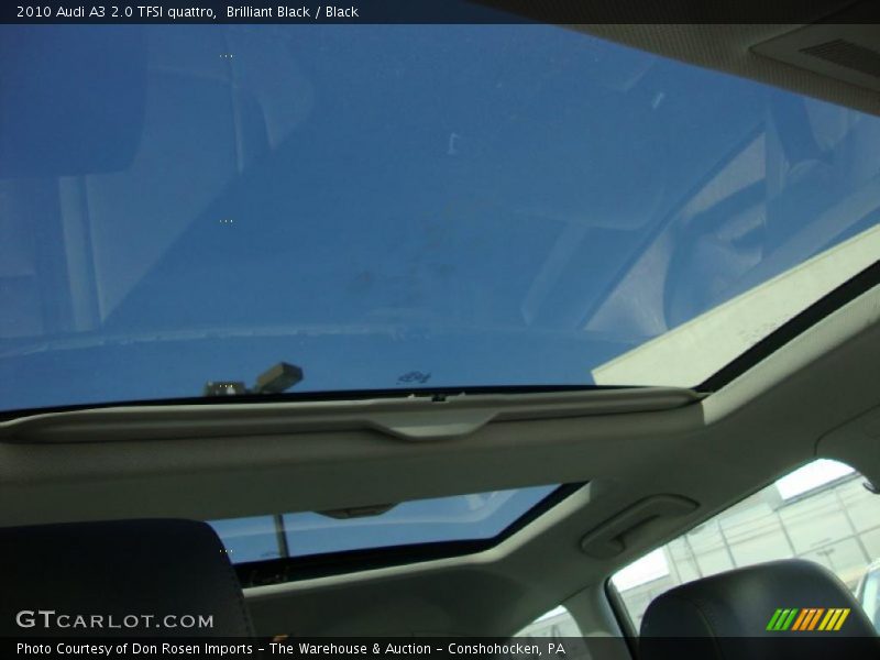 Brilliant Black / Black 2010 Audi A3 2.0 TFSI quattro