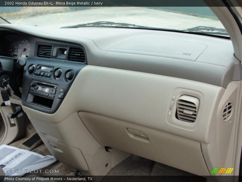 Mesa Beige Metallic / Ivory 2002 Honda Odyssey EX-L