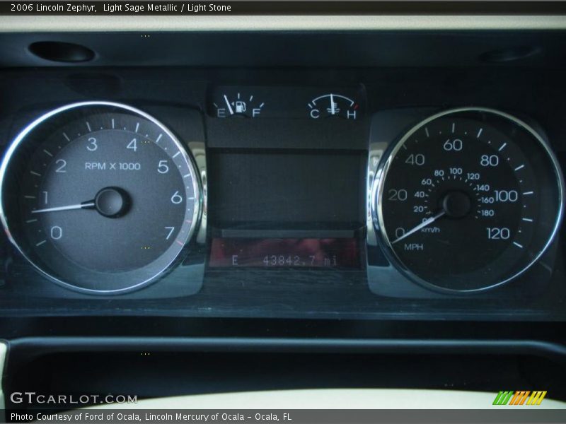 Light Sage Metallic / Light Stone 2006 Lincoln Zephyr