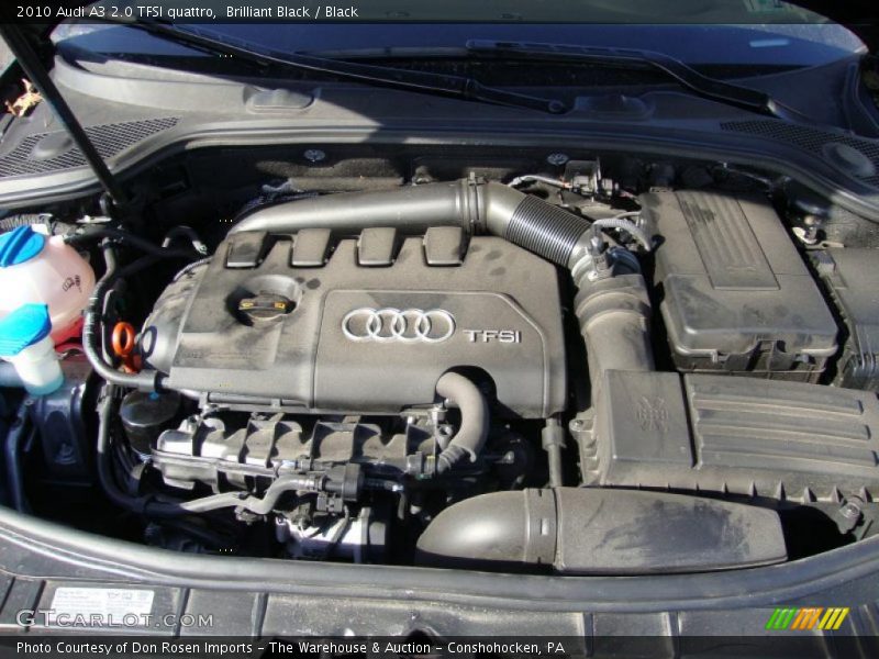  2010 A3 2.0 TFSI quattro Engine - 2.0 Liter FSI Turbocharged DOHC 16-Valve VVT 4 Cylinder