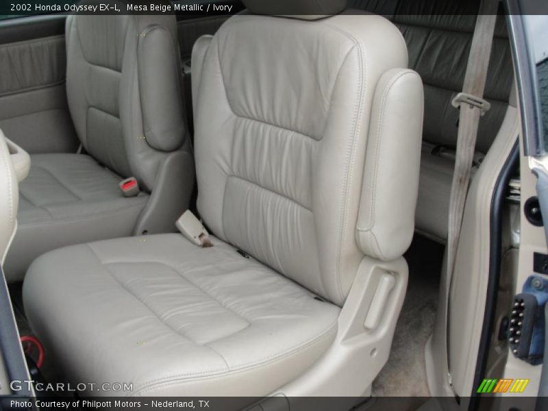  2002 Odyssey EX-L Ivory Interior