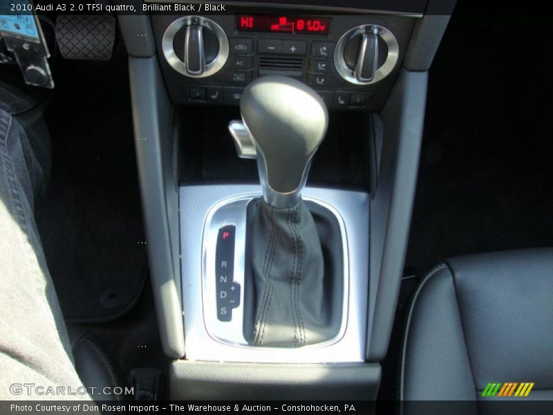  2010 A3 2.0 TFSI quattro 6 Speed S tronic Dual-Clutch Automatic Shifter