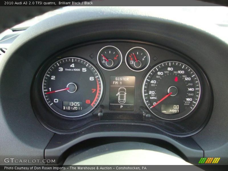  2010 A3 2.0 TFSI quattro 2.0 TFSI quattro Gauges