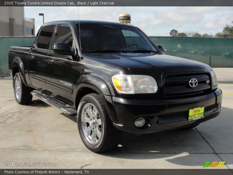 Black / Light Charcoal 2005 Toyota Tundra Limited Double Cab