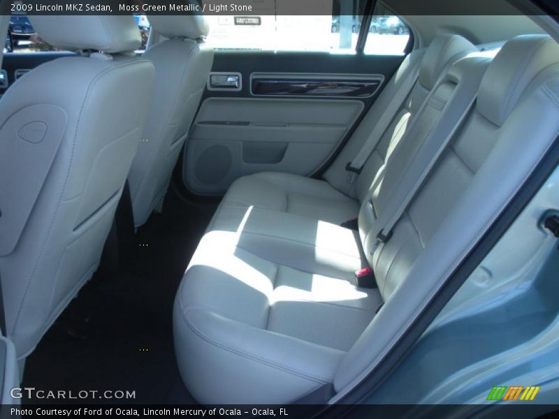 Moss Green Metallic / Light Stone 2009 Lincoln MKZ Sedan