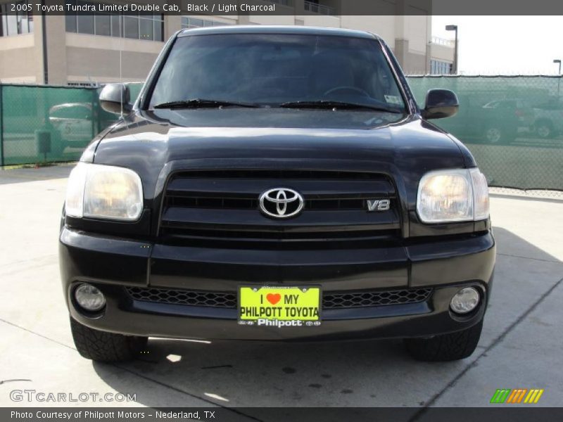 Black / Light Charcoal 2005 Toyota Tundra Limited Double Cab