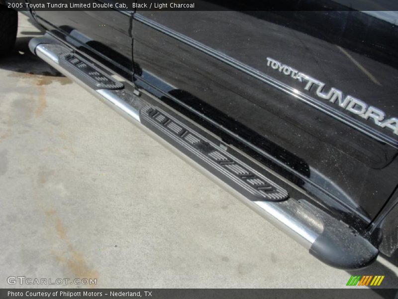 Black / Light Charcoal 2005 Toyota Tundra Limited Double Cab