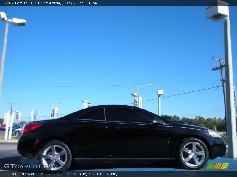 Black / Light Taupe 2007 Pontiac G6 GT Convertible