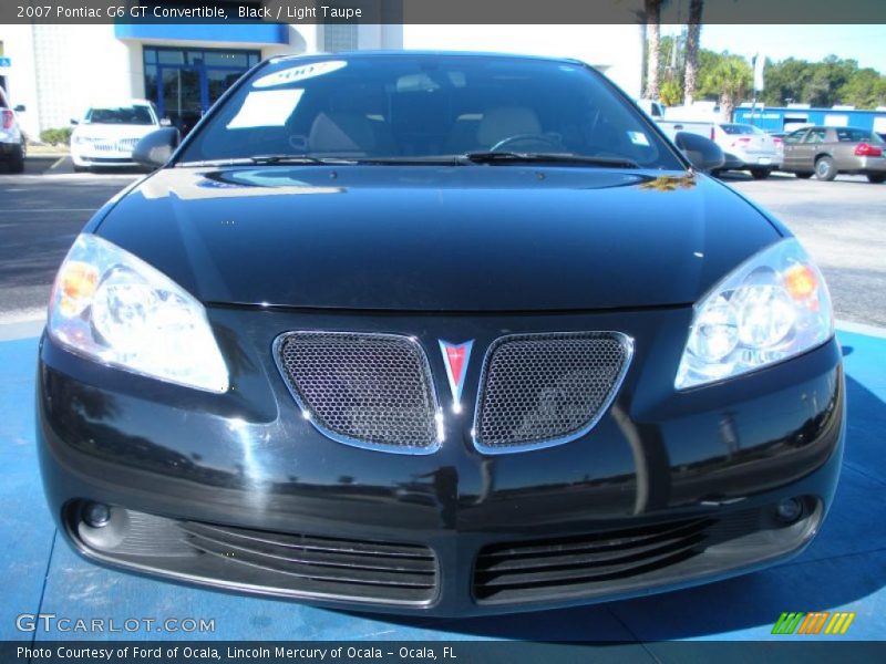 Black / Light Taupe 2007 Pontiac G6 GT Convertible