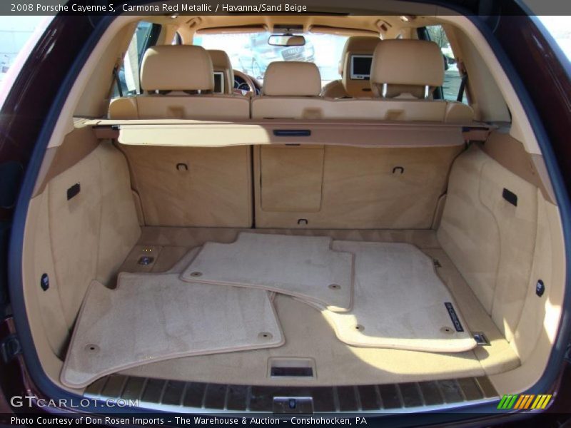  2008 Cayenne S Trunk