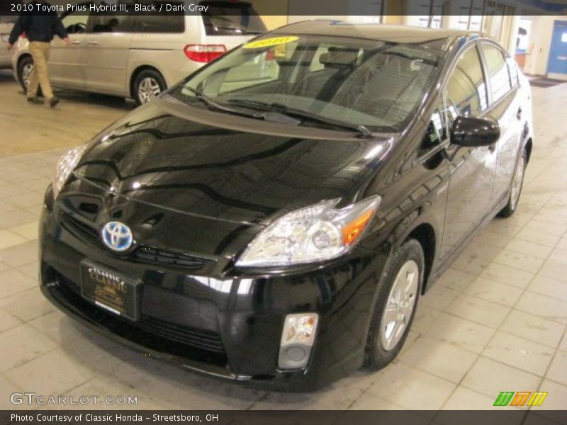 Black / Dark Gray 2010 Toyota Prius Hybrid III