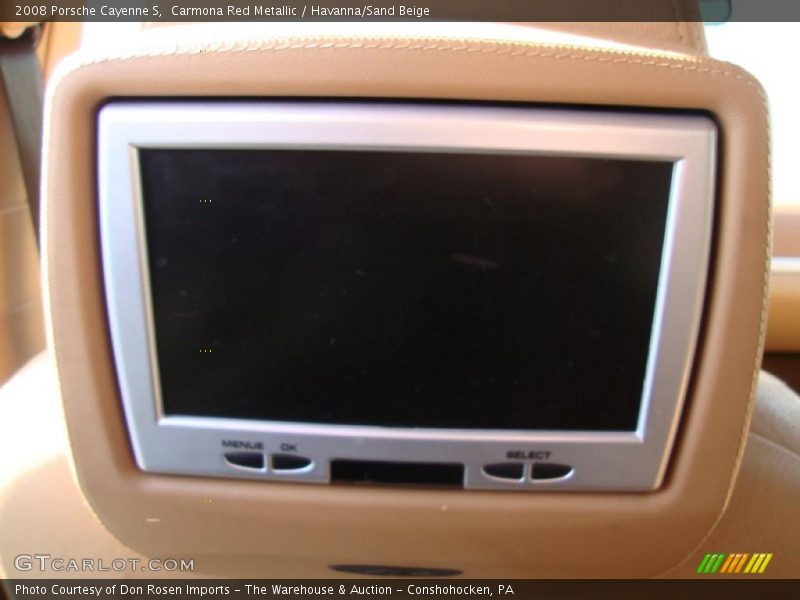 Carmona Red Metallic / Havanna/Sand Beige 2008 Porsche Cayenne S