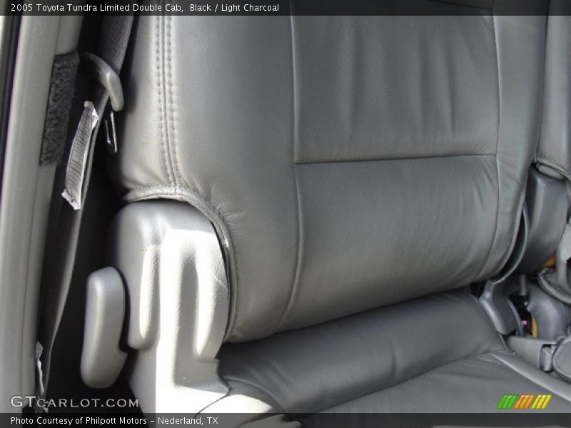 Black / Light Charcoal 2005 Toyota Tundra Limited Double Cab