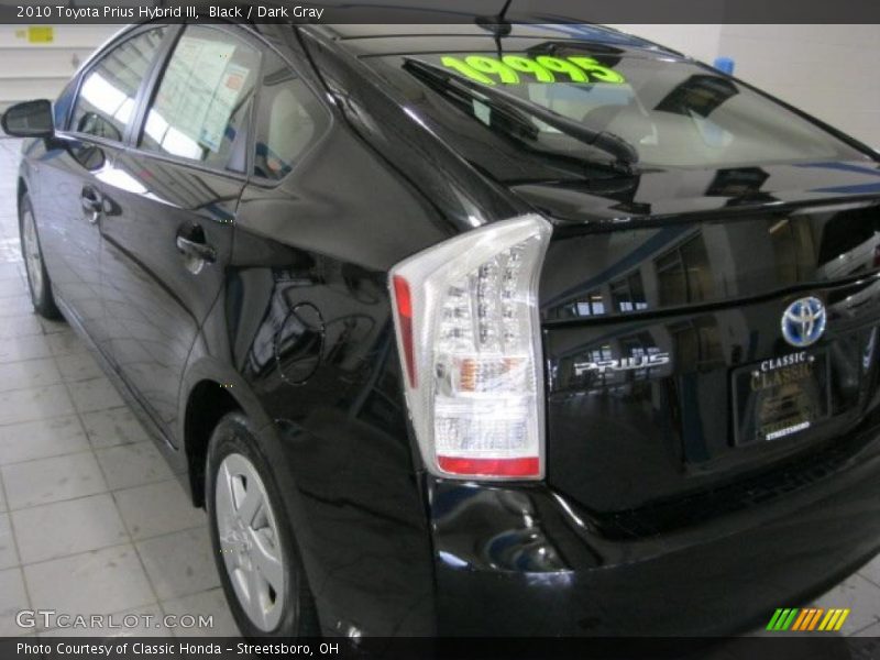 Black / Dark Gray 2010 Toyota Prius Hybrid III