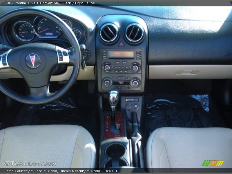 Black / Light Taupe 2007 Pontiac G6 GT Convertible