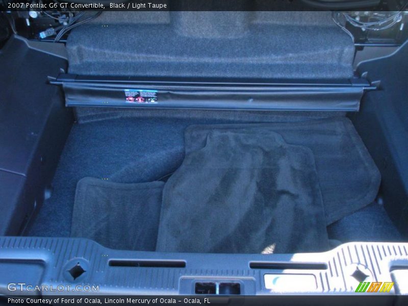 Black / Light Taupe 2007 Pontiac G6 GT Convertible