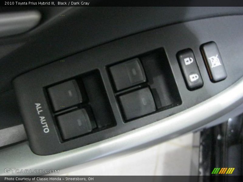 Black / Dark Gray 2010 Toyota Prius Hybrid III