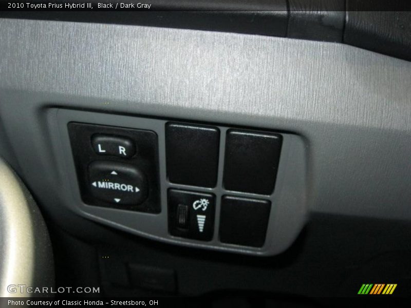 Black / Dark Gray 2010 Toyota Prius Hybrid III