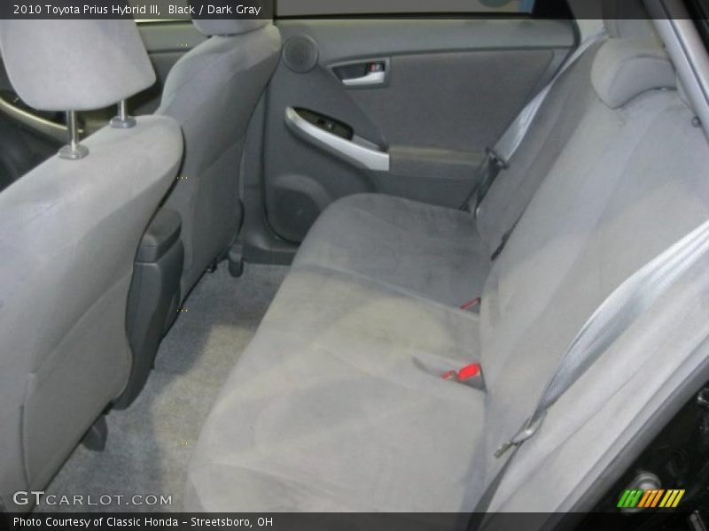 Black / Dark Gray 2010 Toyota Prius Hybrid III