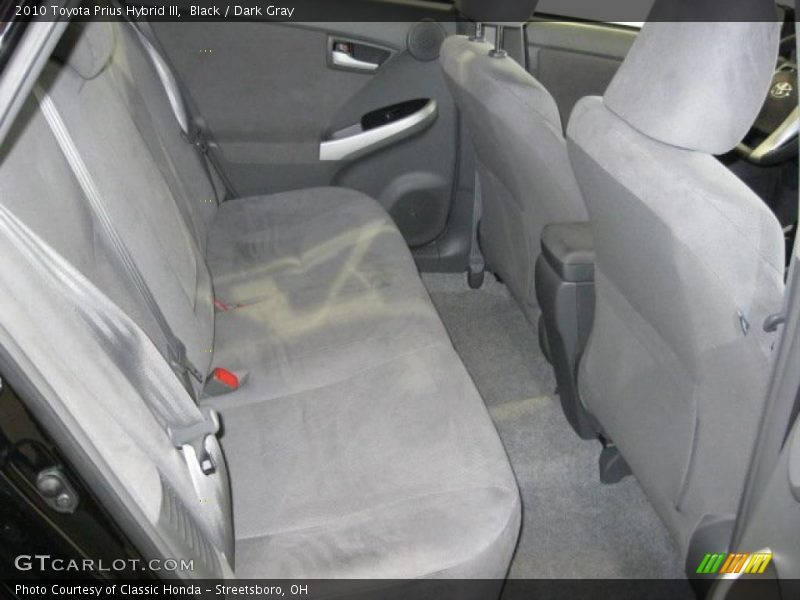 Black / Dark Gray 2010 Toyota Prius Hybrid III