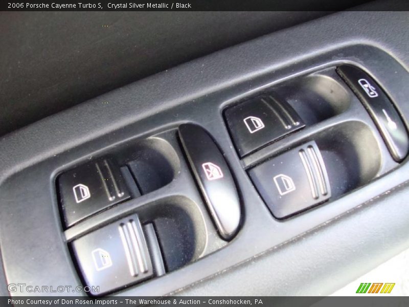 Crystal Silver Metallic / Black 2006 Porsche Cayenne Turbo S