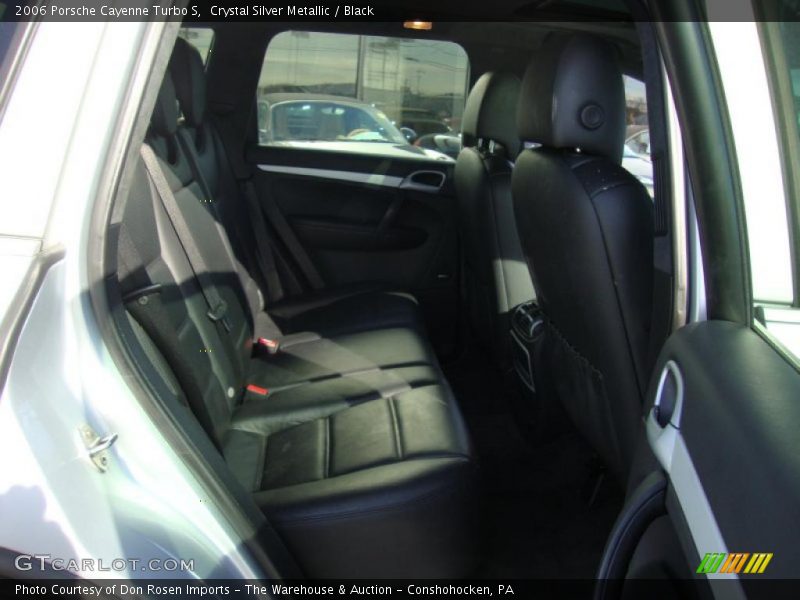 Crystal Silver Metallic / Black 2006 Porsche Cayenne Turbo S