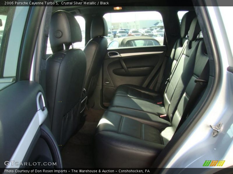 Crystal Silver Metallic / Black 2006 Porsche Cayenne Turbo S
