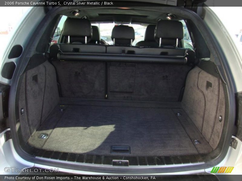 Crystal Silver Metallic / Black 2006 Porsche Cayenne Turbo S